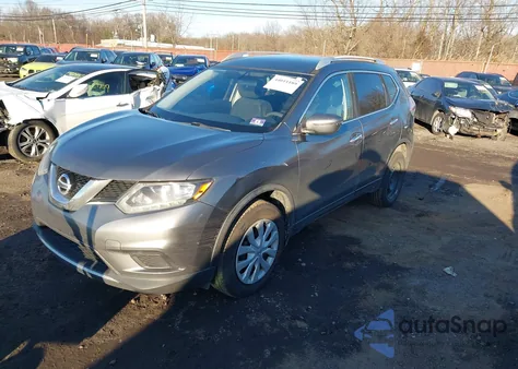 2016 Nissan Rogue S z USA, uszkodzony, nr VIN JN8AT2MV3GW141900